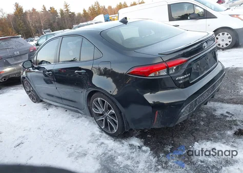 2020 Toyota Corolla Xse z USA, uszkodzony, nr VIN JTDT4RCEXLJ038864